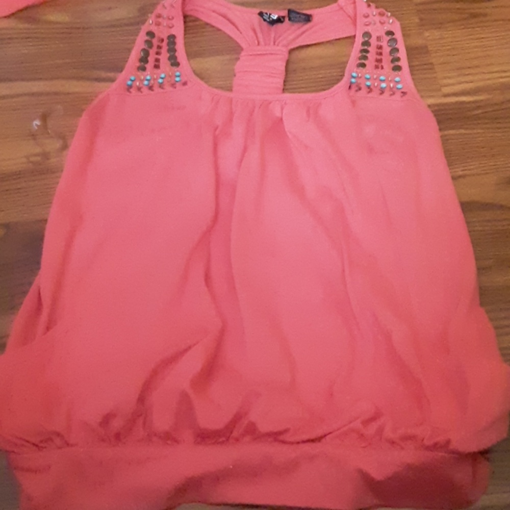 Pink tank top